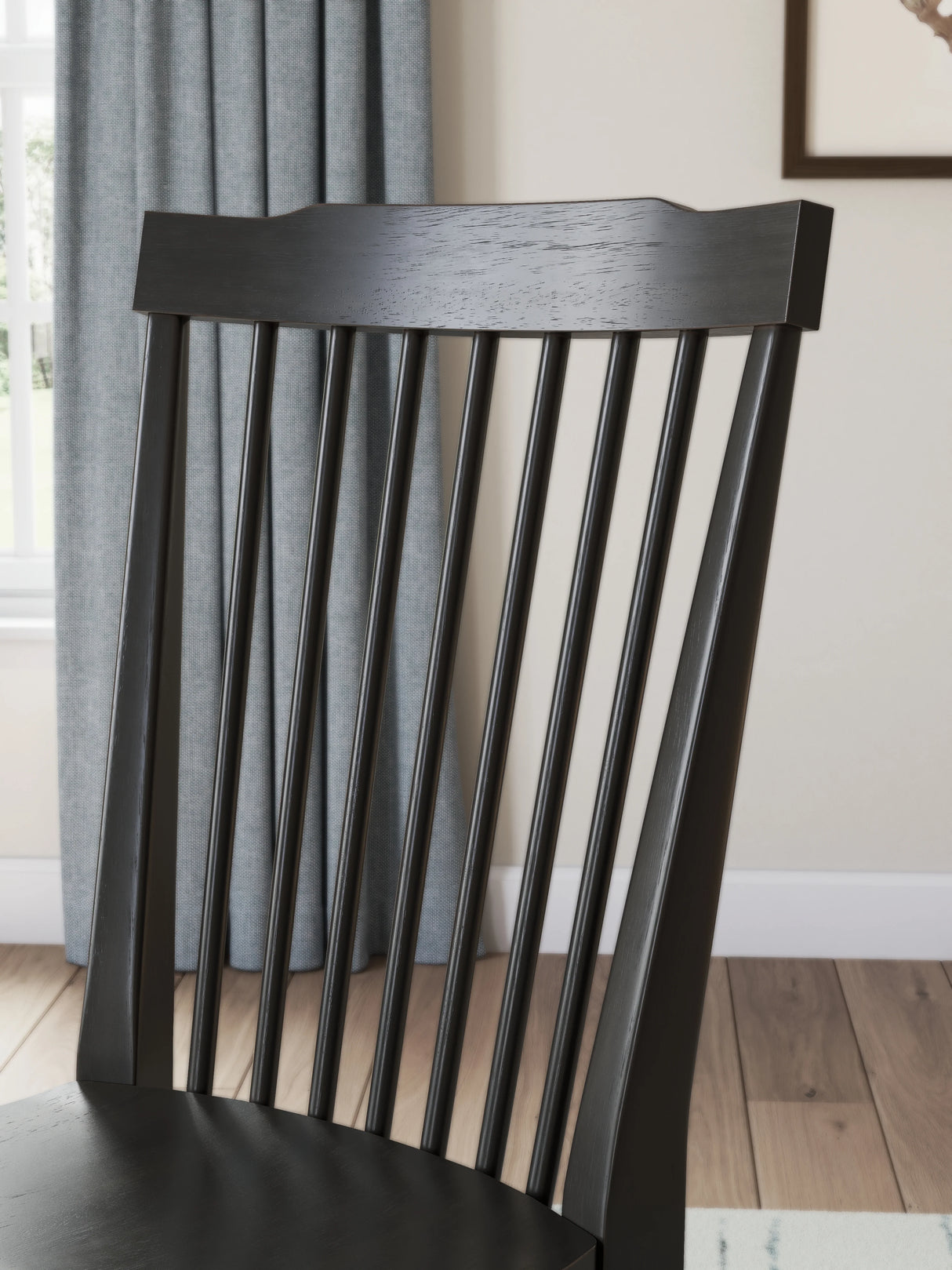 Greddinton Brown/Black Dining Table with 6 Chairs by Ashley at Eve Furniture
