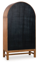 Greddinton Brown/Black Display Cabinet by Ashley at Eve Furniture