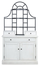 Greddinton White Baker's Rack by Ashley at Eve Furniture