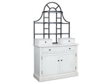 Greddinton White Baker's Rack by Ashley at Eve Furniture