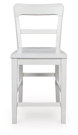 Greddinton White Counter Height Barstool, Set of 2 by Ashley at Eve Furniture