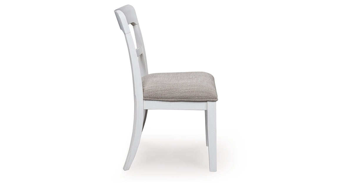 Greddinton White Dining Chair, Set of 2 by Ashley at Eve Furniture