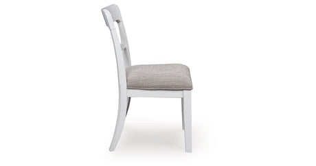 Greddinton White Dining Chair, Set of 2 by Ashley at Eve Furniture