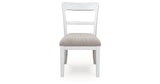 Greddinton White Dining Chair, Set of 2 by Ashley at Eve Furniture