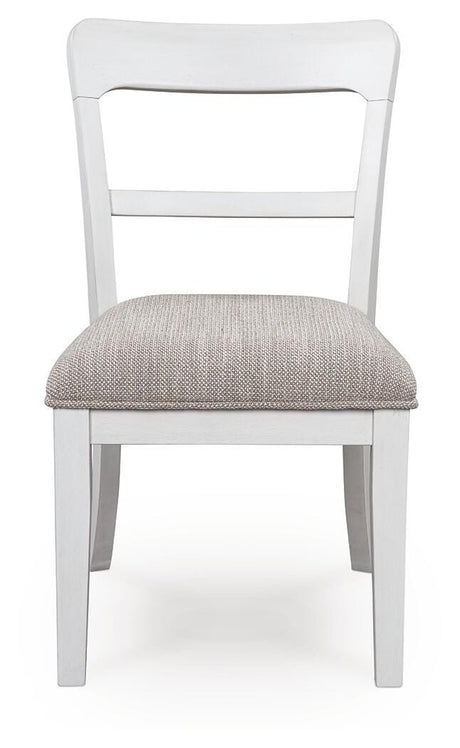 Greddinton White Dining Chair, Set of 2 by Ashley at Eve Furniture