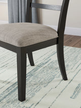 Greddinton White Dining Table and 4 Black Chairs by Ashley Furniture at Eve Furniture