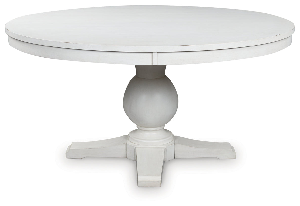 Greddinton White Dining Table by Ashley at Eve Furniture