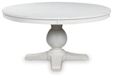 Greddinton White Dining Table by Ashley at Eve Furniture