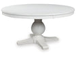 Greddinton White Dining Table by Ashley at Eve Furniture
