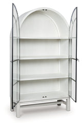 Greddinton White Display Cabinet by Ashley at Eve Furniture