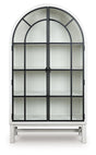 Greddinton White Display Cabinet by Ashley at Eve Furniture