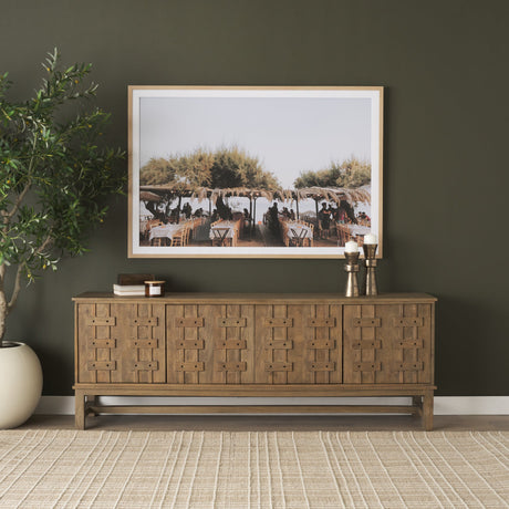 Greek Feast by Kelly Frere FramedPhoto Print Matted under Glass by Mercana at Eve Furniture