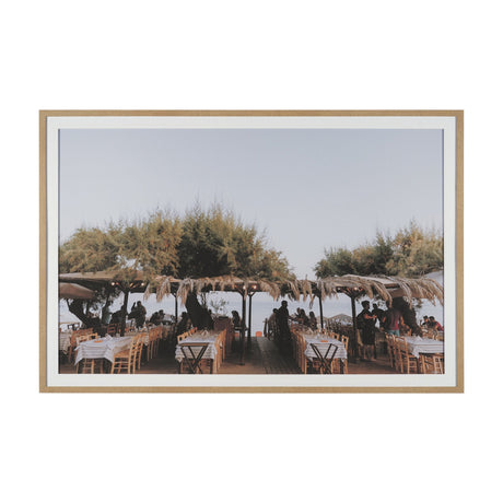 Greek Feast by Kelly Frere FramedPhoto Print Matted under Glass by Mercana at Eve Furniture