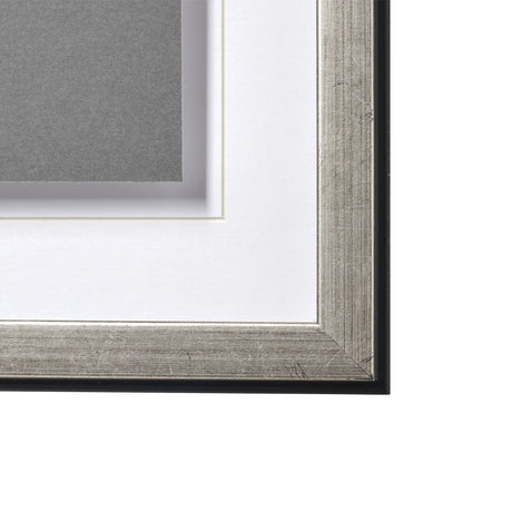 Greek Pitch I by Gabrielle Campbell a Hand Embellished Textured Framed Art Print Matted under Glass by Mercana at Eve Furniture