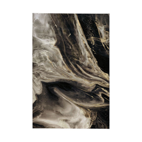 Greek Pitch II by Gabrielle Campbell a Hand Embellished Textured Canvas by Mercana at Eve Furniture