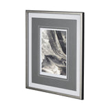 Greek Pitch II by Gabrielle Campbell a Hand Embellished Textured Framed Art Print Matted under Glass by Mercana at Eve Furniture