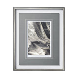 Greek Pitch II by Gabrielle Campbell a Hand Embellished Textured Framed Art Print Matted under Glass by Mercana at Eve Furniture