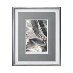 Greek Pitch II by Gabrielle Campbell a Hand Embellished Textured Framed Art Print Matted under Glass by Mercana at Eve Furniture