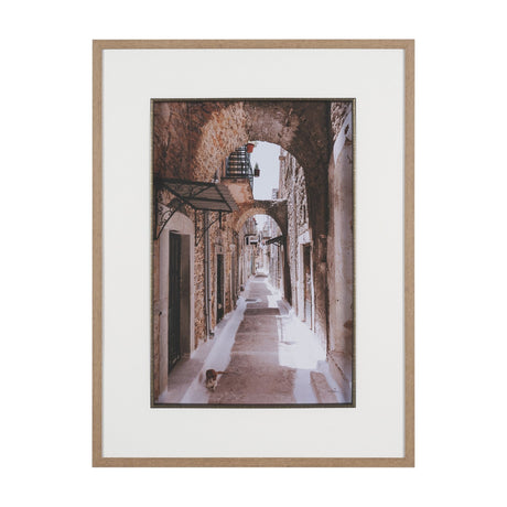Greek Street by Kelly Frere FramedPhoto Print Matted under Glass by Mercana at Eve Furniture