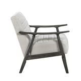Greeley Pearl Velvet Accent Chair by Homelegance at Eve Furniture