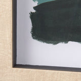 Green Desert I by Mercana Studio a Hand Embelished Textured Framed Art Print Matted under Glass by Mercana at Eve Furniture