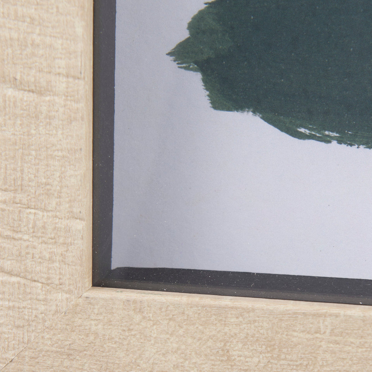 Green Desert II by Mercana Studio a Hand Embelished Textured Framed Art Print Matted under Glass by Mercana at Eve Furniture