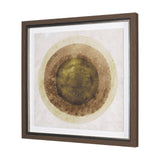 Green Eclipse by Mercana Studio Hand Embellished Framed Print under Glass by Mercana at Eve Furniture