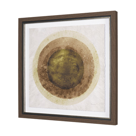 Green Eclipse by Mercana Studio Hand Embellished Framed Print under Glass by Mercana at Eve Furniture