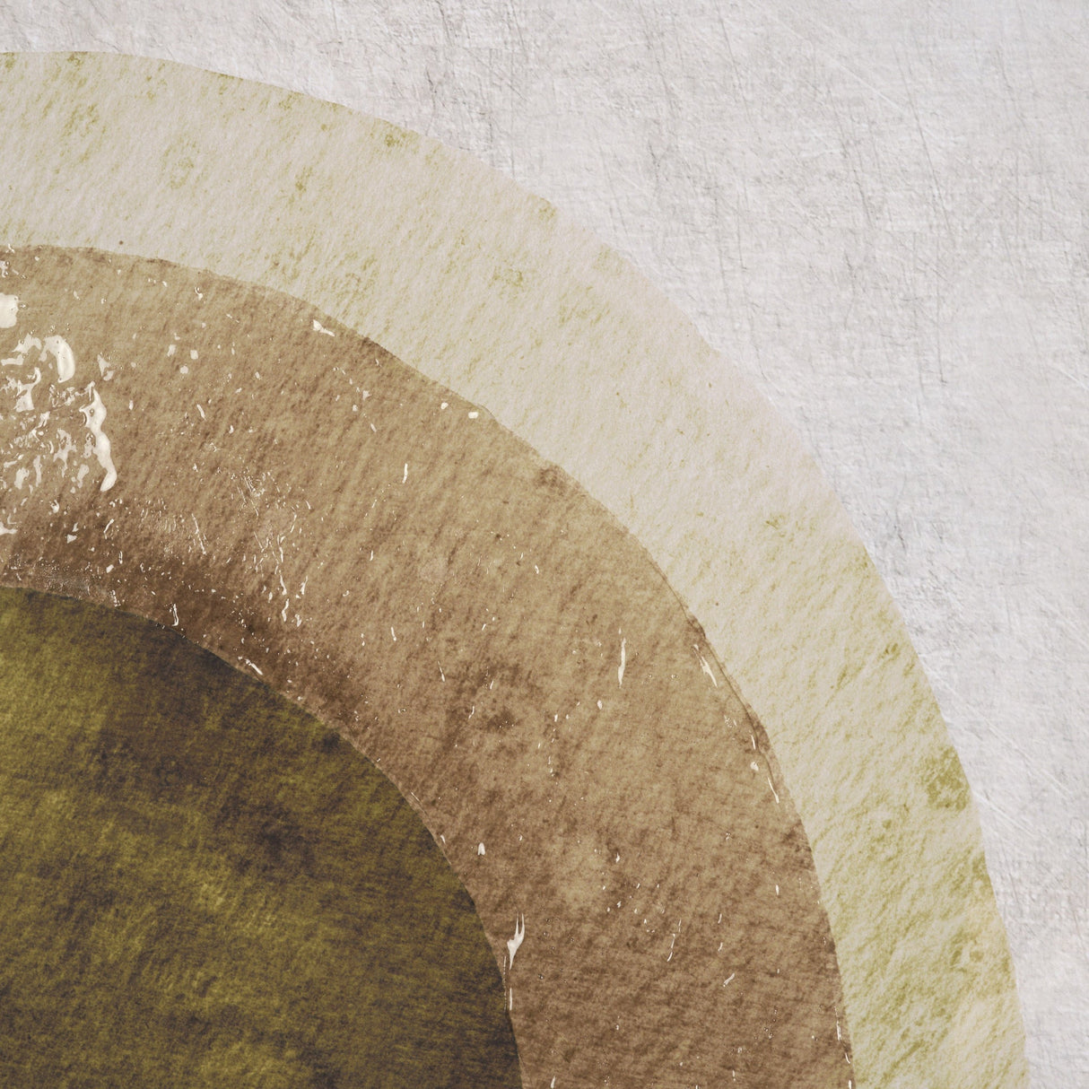 Green Eclipse by Mercana Studio Hand Embellished Framed Print under Glass by Mercana at Eve Furniture
