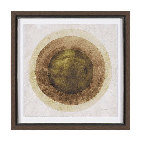 Green Eclipse by Mercana Studio Hand Embellished Framed Print under Glass by Mercana at Eve Furniture