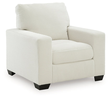 Greenbriar Ivory Chair by Ashley at Eve Furniture