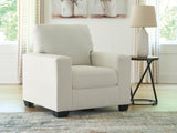 Greenbriar Ivory Chair by Ashley at Eve Furniture