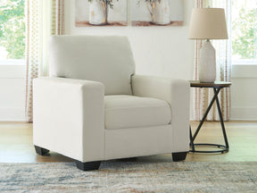 Greenbriar Ivory Chair by Ashley at Eve Furniture