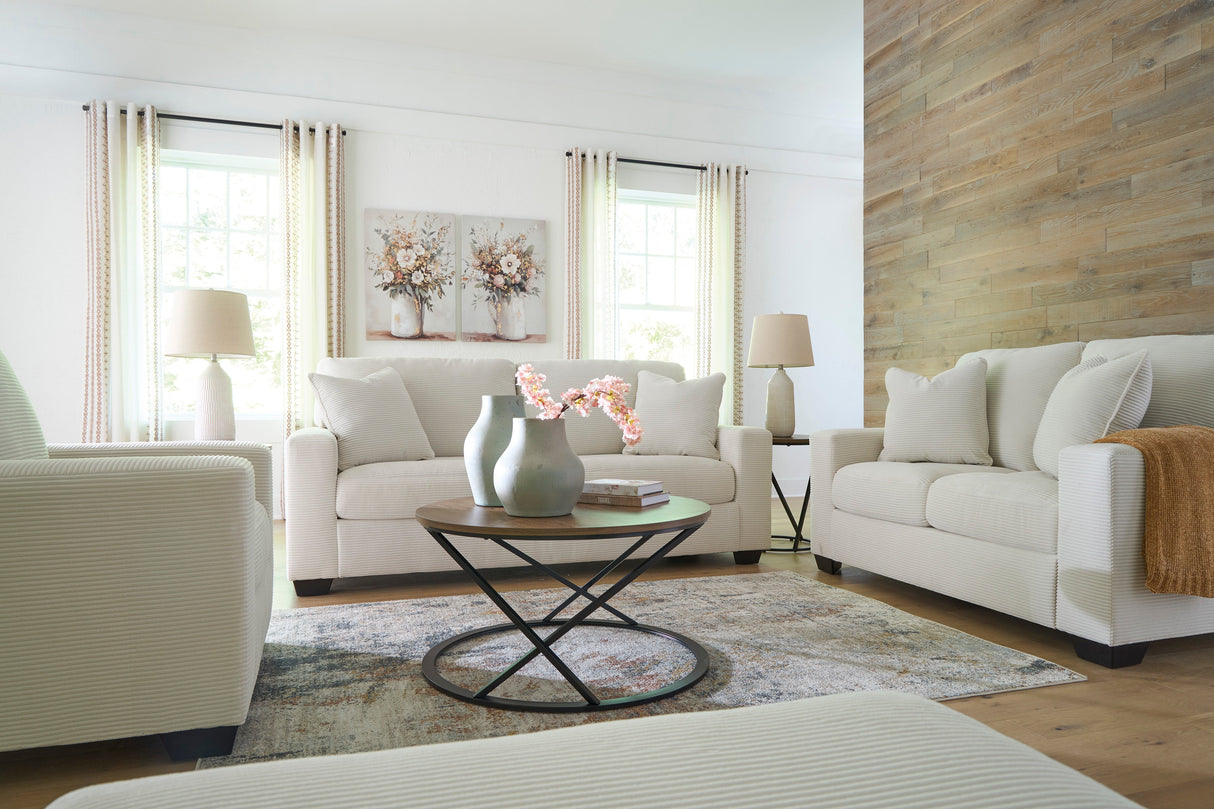 Greenbriar Ivory Living Room Set by Ashley at Eve Furniture