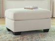 Greenbriar Ivory Ottoman by Ashley at Eve Furniture