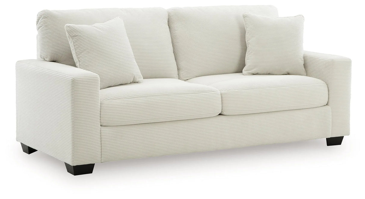 Greenbriar Ivory Sofa and Loveseat by Ashley at Eve Furniture