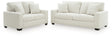 Greenbriar Ivory Sofa and Loveseat by Ashley at Eve Furniture