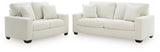 Greenbriar Ivory Sofa and Loveseat by Ashley at Eve Furniture