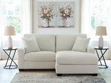 Greenbriar Ivory Sofa Chaise by Ashley at Eve Furniture