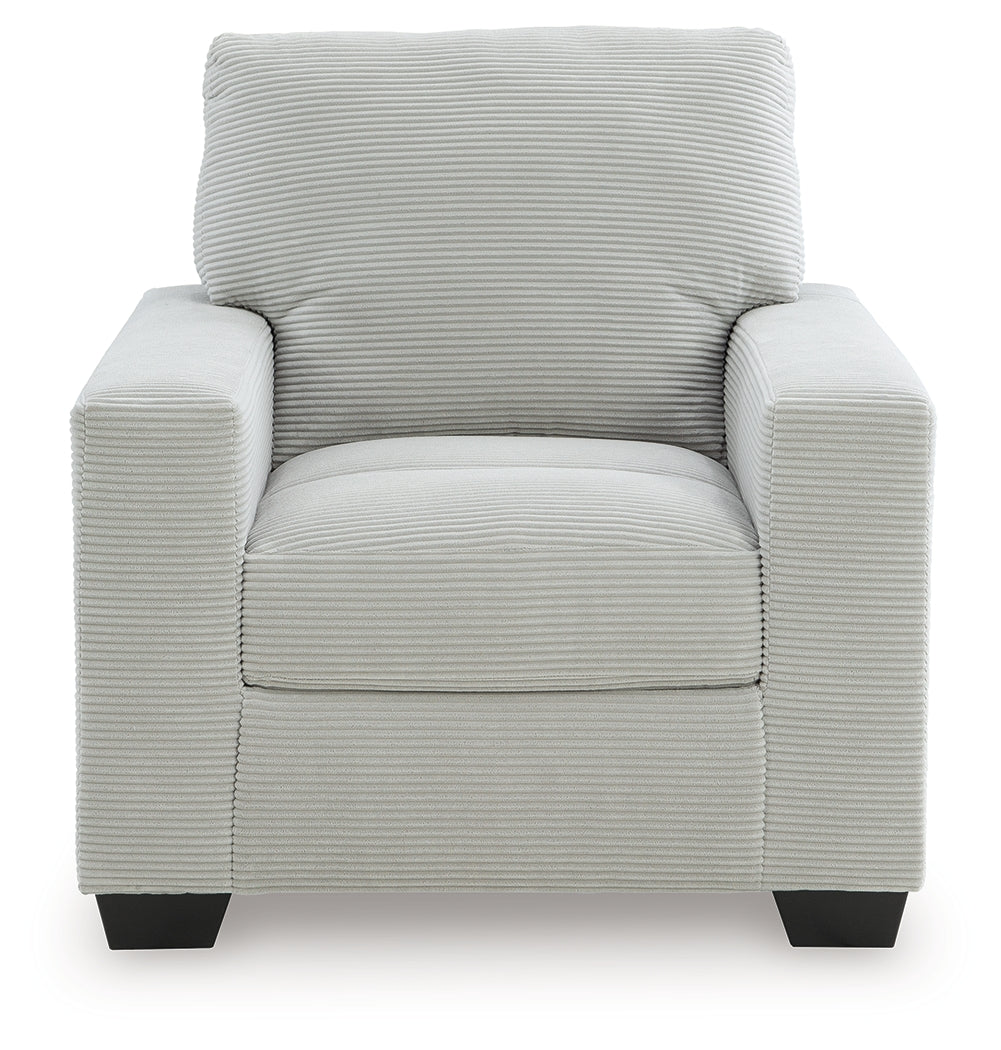 Greenbriar Smoke Chair by Ashley at Eve Furniture