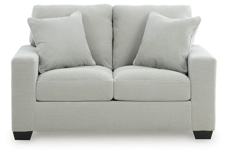 Greenbriar Smoke Sofa and Loveseat by Ashley at Eve Furniture
