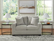 Greenbriar Smoke Loveseat by Ashley at Eve Furniture
