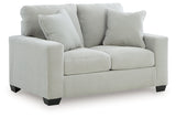Greenbriar Smoke Loveseat by Ashley at Eve Furniture