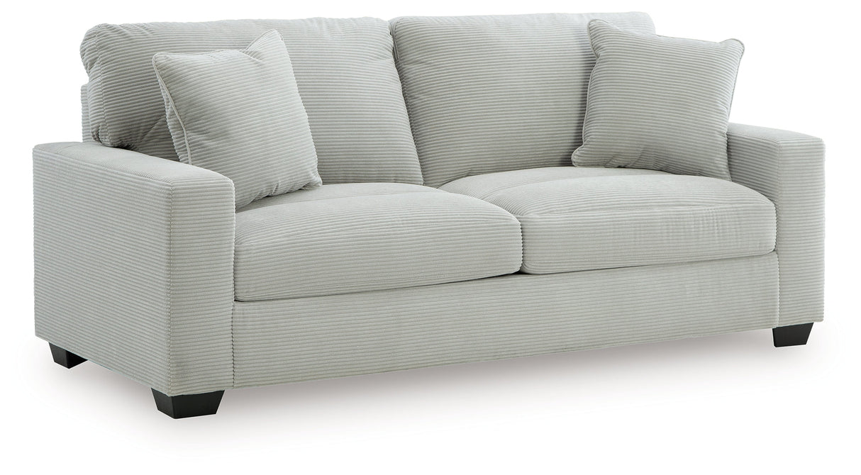 Greenbriar Smoke Sofa by Ashley at Eve Furniture