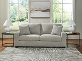 Greenbriar Smoke Sofa and Loveseat by Ashley at Eve Furniture