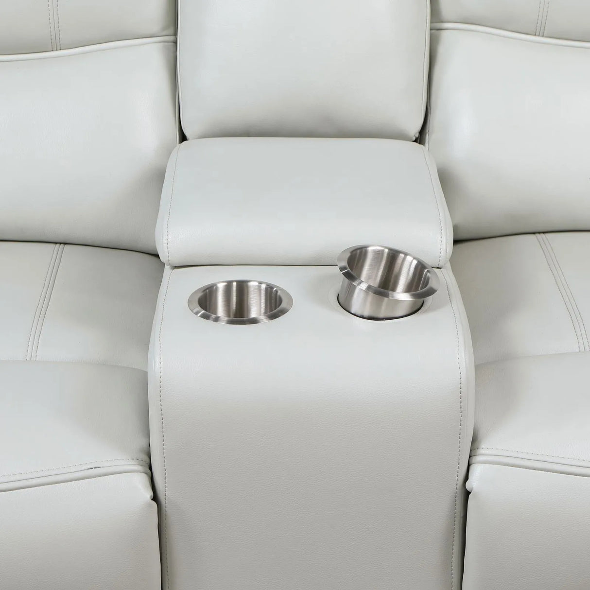 Greenfield Dove Grey 2-Piece Power Reclining Sofa Set by Coaster at Eve Furniture