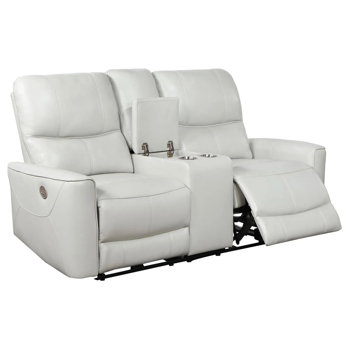 Greenfield Dove Grey 3-Piece Power Reclining Sofa Set by Coaster at Eve Furniture