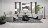 Greenfield Dove Grey 3-Piece Power Reclining Sofa Set by Coaster at Eve Furniture