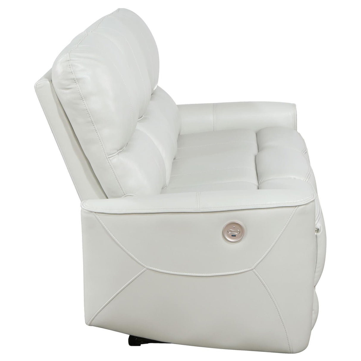 Greenfield Upholstered Power Reclining Sofa Dove Grey by Coaster at Eve Furniture