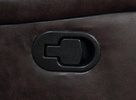 Greer Dark Brown 3-Piece Upholstered Tufted Living Room Set by Coaster at Eve Furniture